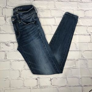 American Eagle Medium Wash Jeggings